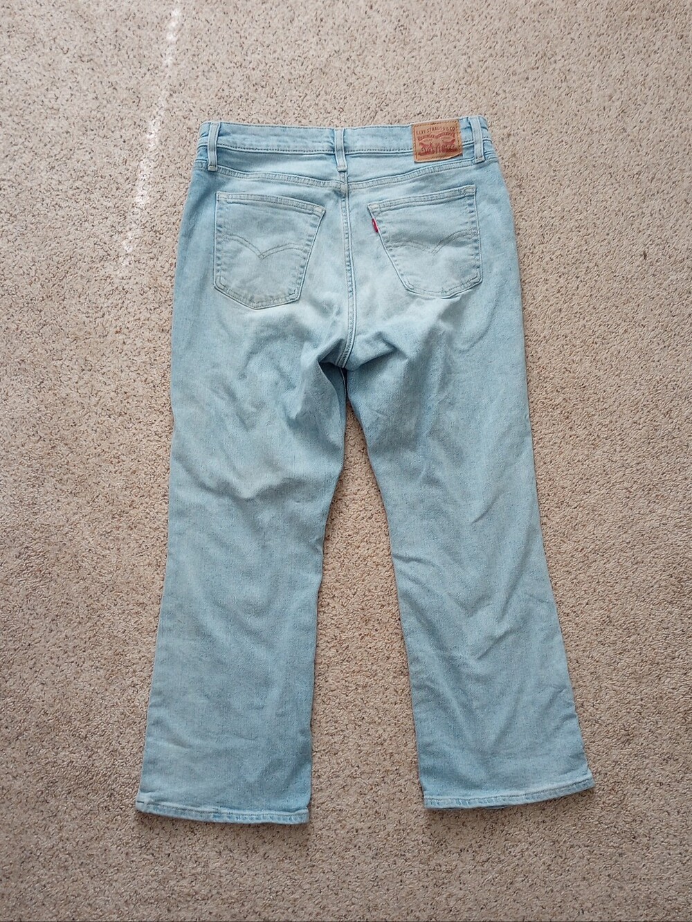 Levi's 725 Kick Bootcut Light Wash Jeans 31 - Picture 1 of 12